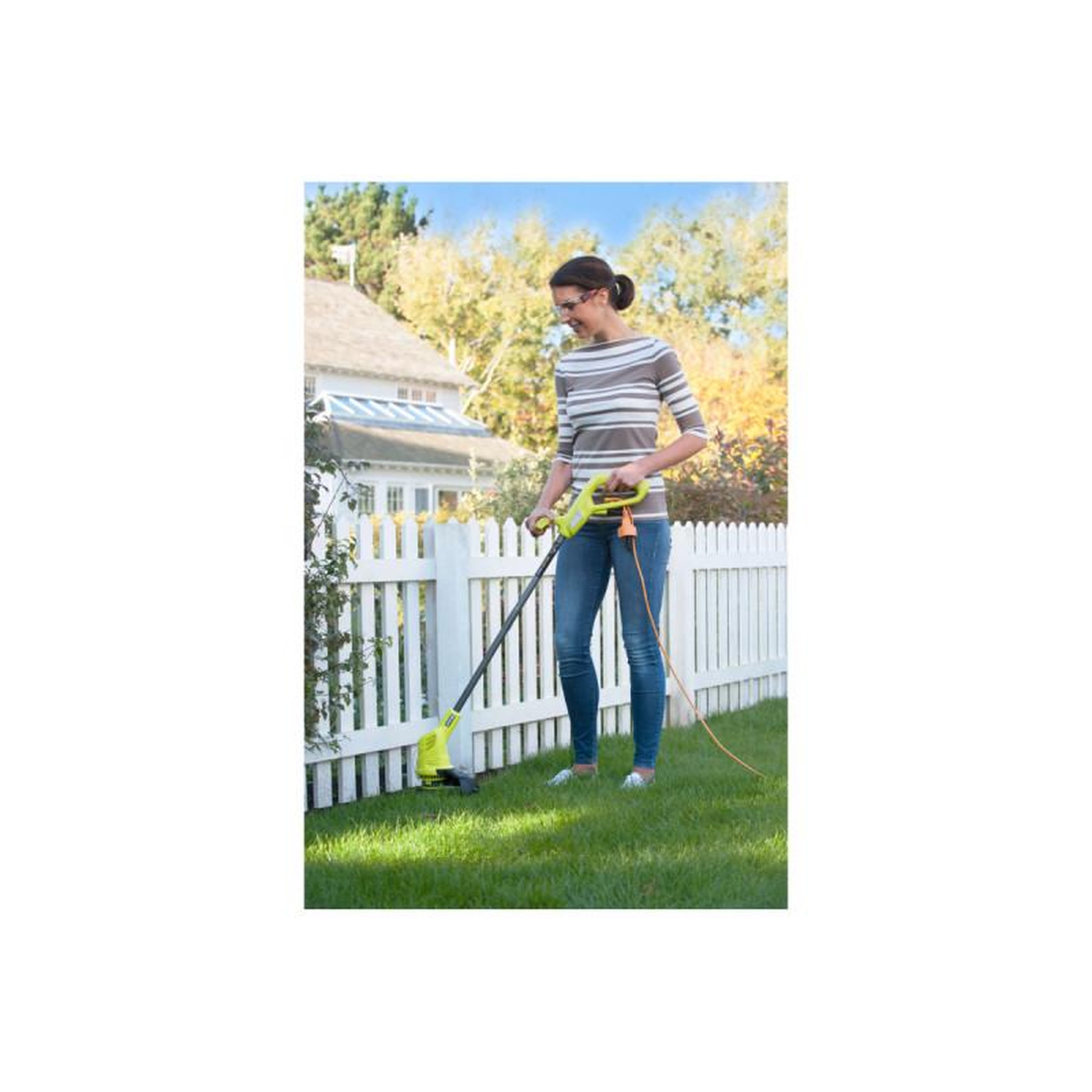 Voir la diapositive 2 : Ryobi Coupe bordures - dresse bordures électrique ryobi - rlt3525 - 350w