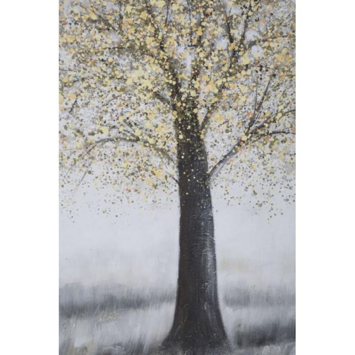 Paris Prix Toile Peinture Déco  Tree Simple  80x120cm Multicolore
