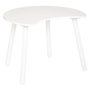 Voir la diapositive 1 : Atmosphera Kids Table Enfant Lune  Douceur  60cm Blanc