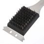 Voir la diapositive 2 : NEKA Brosse à Barbecue  Grilles  39cm Argent & Noir
