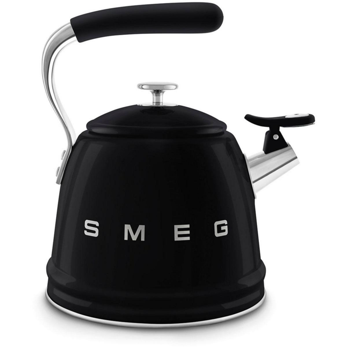 SMEG Bouilloire sifflante 2.3L noir