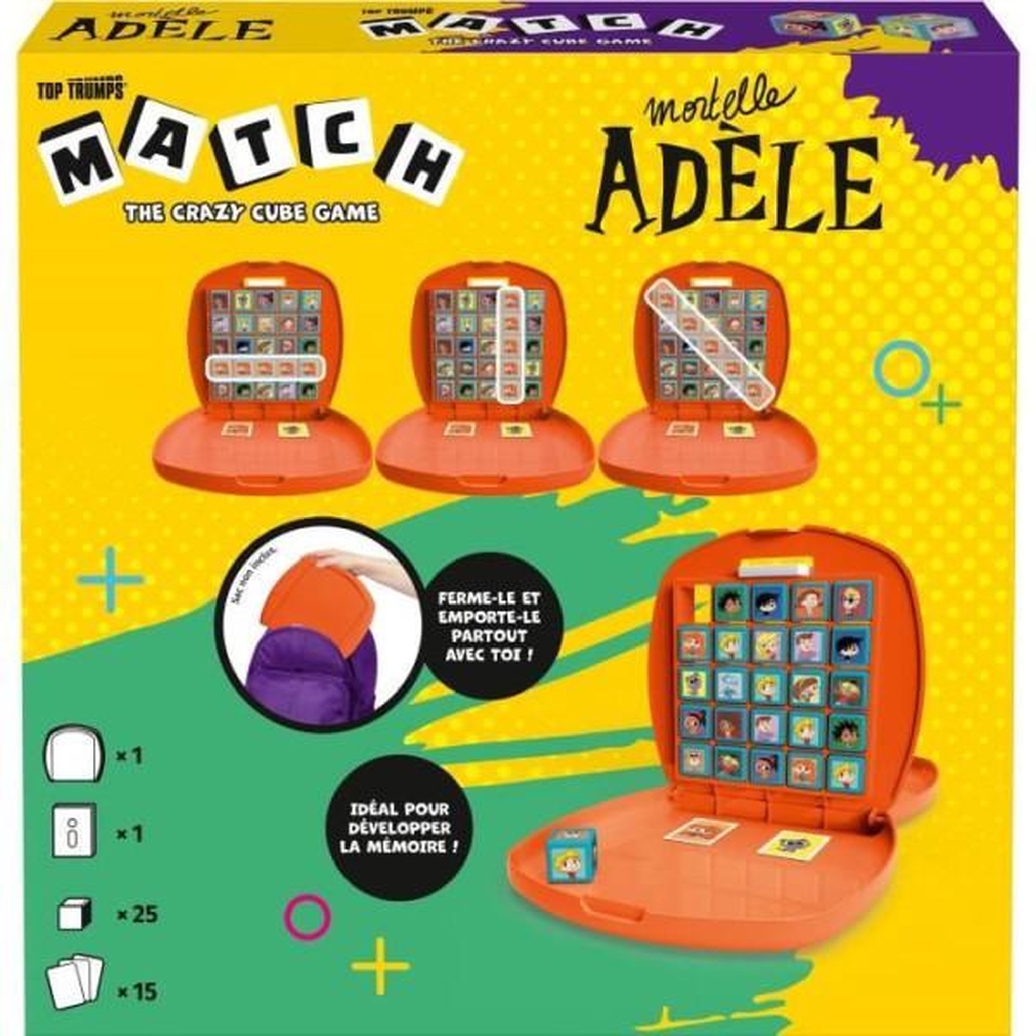 Voir la diapositive 3 : Winning Moves MATCH Mortelle Adele - Jeu de société - WINNING MOVES