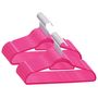 Voir la diapositive 2 : VIDAXL Cintres antiderapants 50 pcs Rose Velours