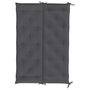 Voir la diapositive 5 : VIDAXL Coussin de banc de jardin anthracite tissu oxford