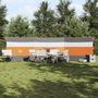 Voir la diapositive 3 : VIDAXL Brise vent de camping gris et orange 508x130 cm imperméable