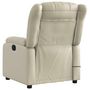 Voir la diapositive 5 : VIDAXL Fauteuil inclinable de massage Creme Similicuir