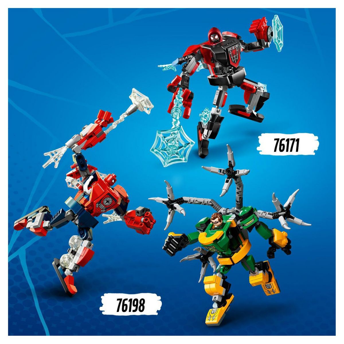 LEGO Spider-Man 76198 La bataille des robots de Spider-Man et Docteur Octopus