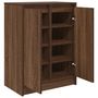 Voir la diapositive 5 : VIDAXL Armoire à chaussures chêne marron 57x34x76 cm bois d ingénierie