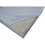 Voir la diapositive 3 : Surmatelas 3 zones 100% latex 160 x 200 cm