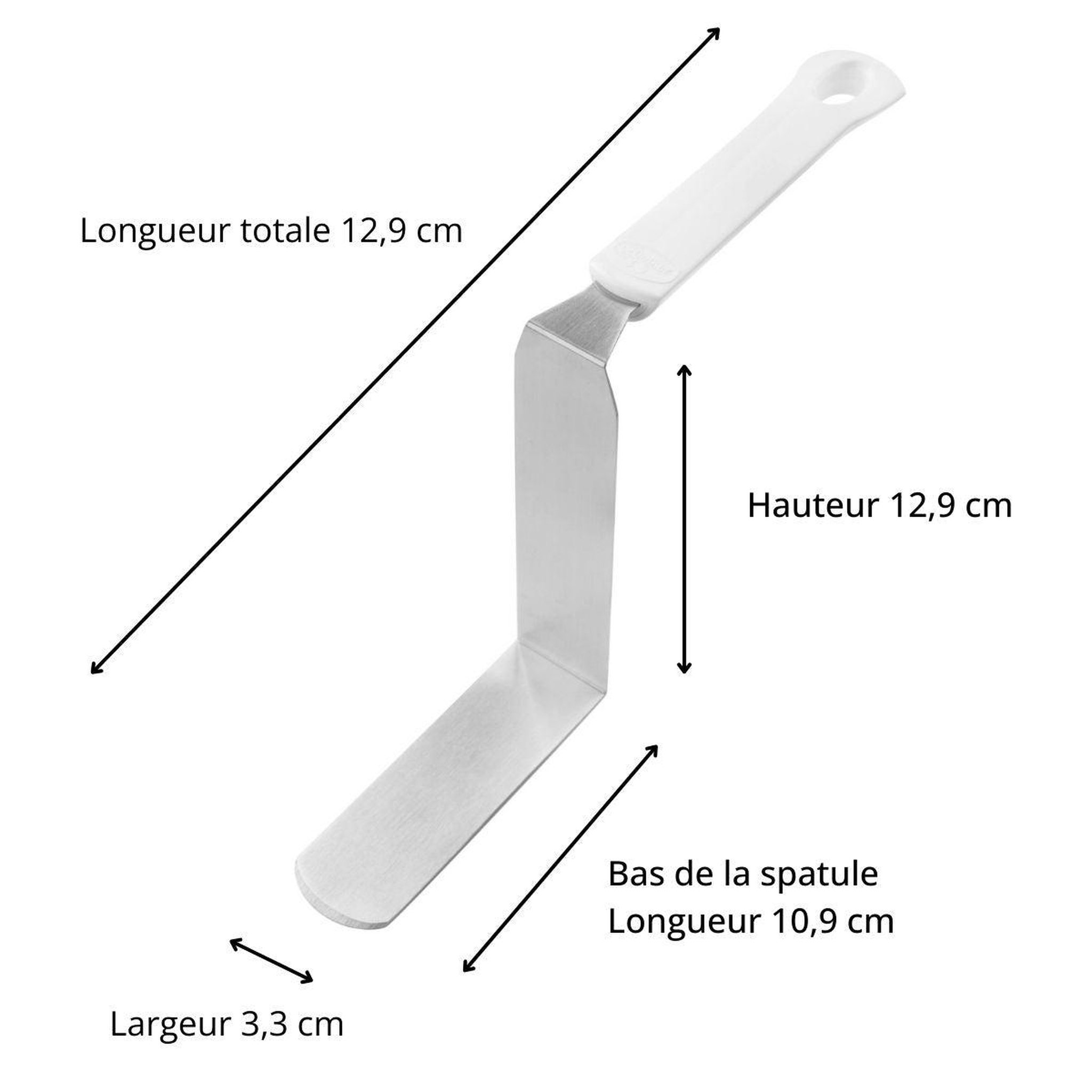 Voir la diapositive 3 : DR.OETKER Spatule inclinée de pâtisserie dr. Oetker