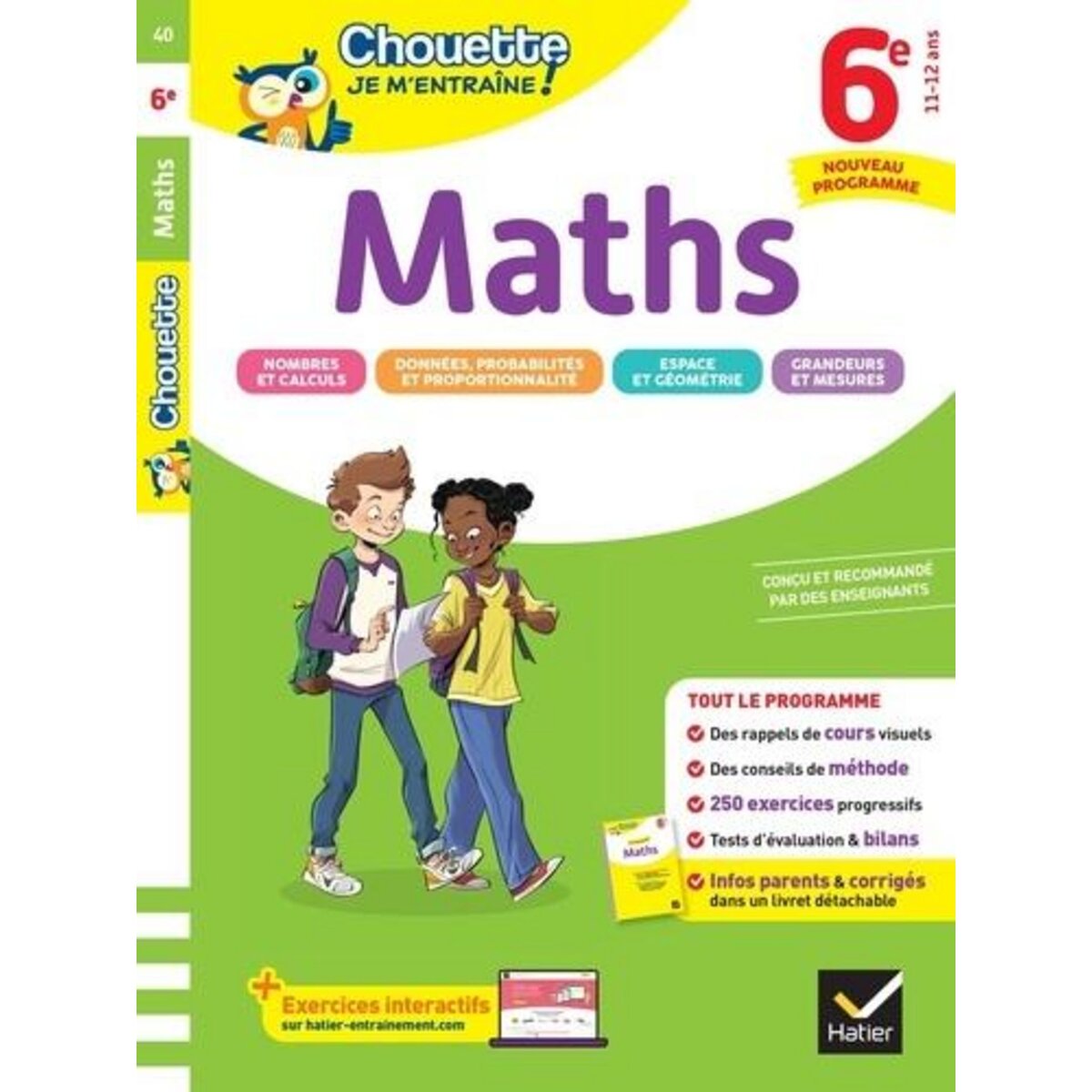 MATHS 6E. EDITION 2025, Bonnefond Gérard