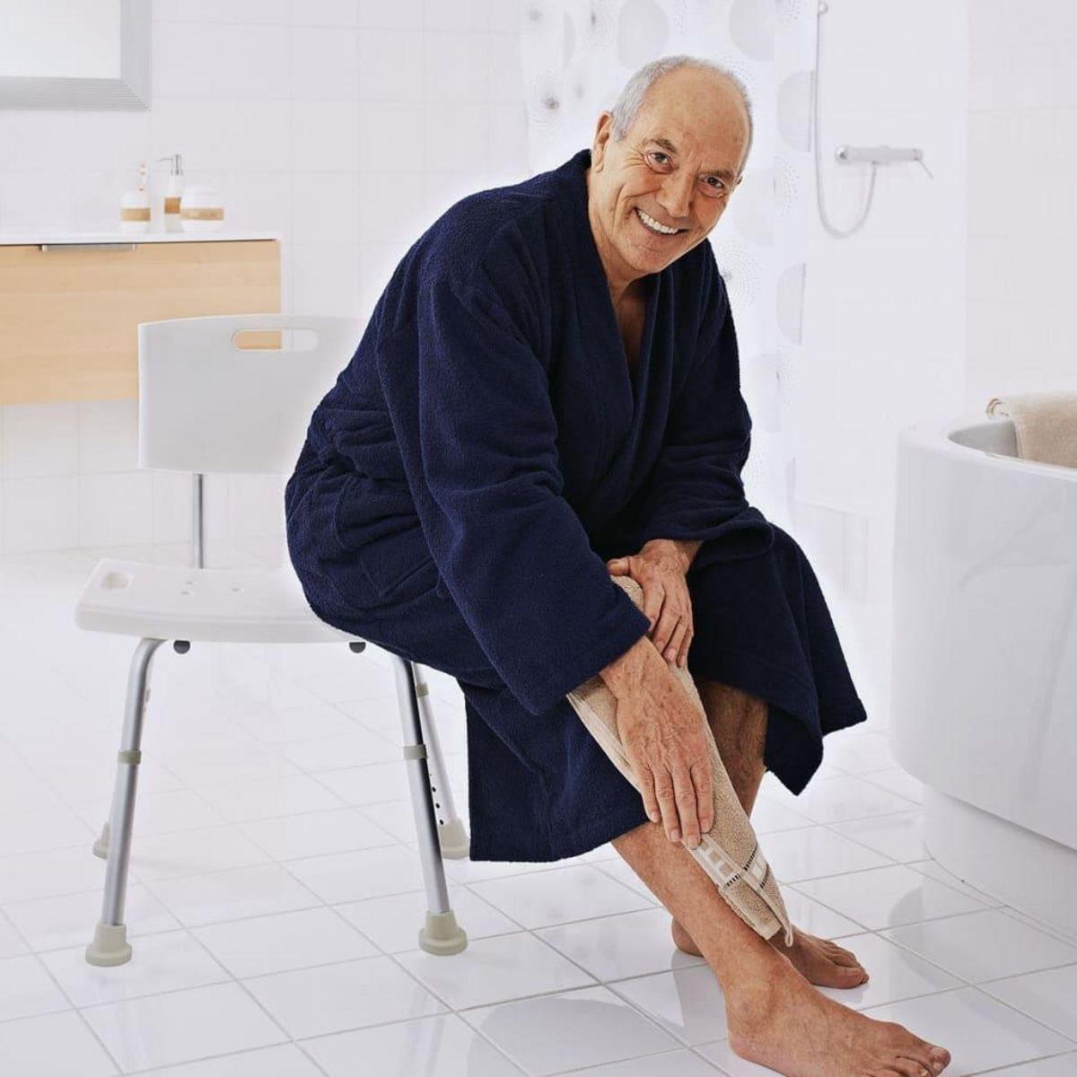 RIDDER RIDDER Chaise de salle de bain blanc 150 kg A00602101