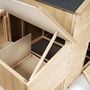 Voir la diapositive 5 : ID MARKET Poulailler chalet XL pour poules avec pondoir en bois