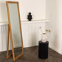Voir la diapositive 6 : Paris Prix Miroir Design sur Pied  Sebring  170cm Noisette