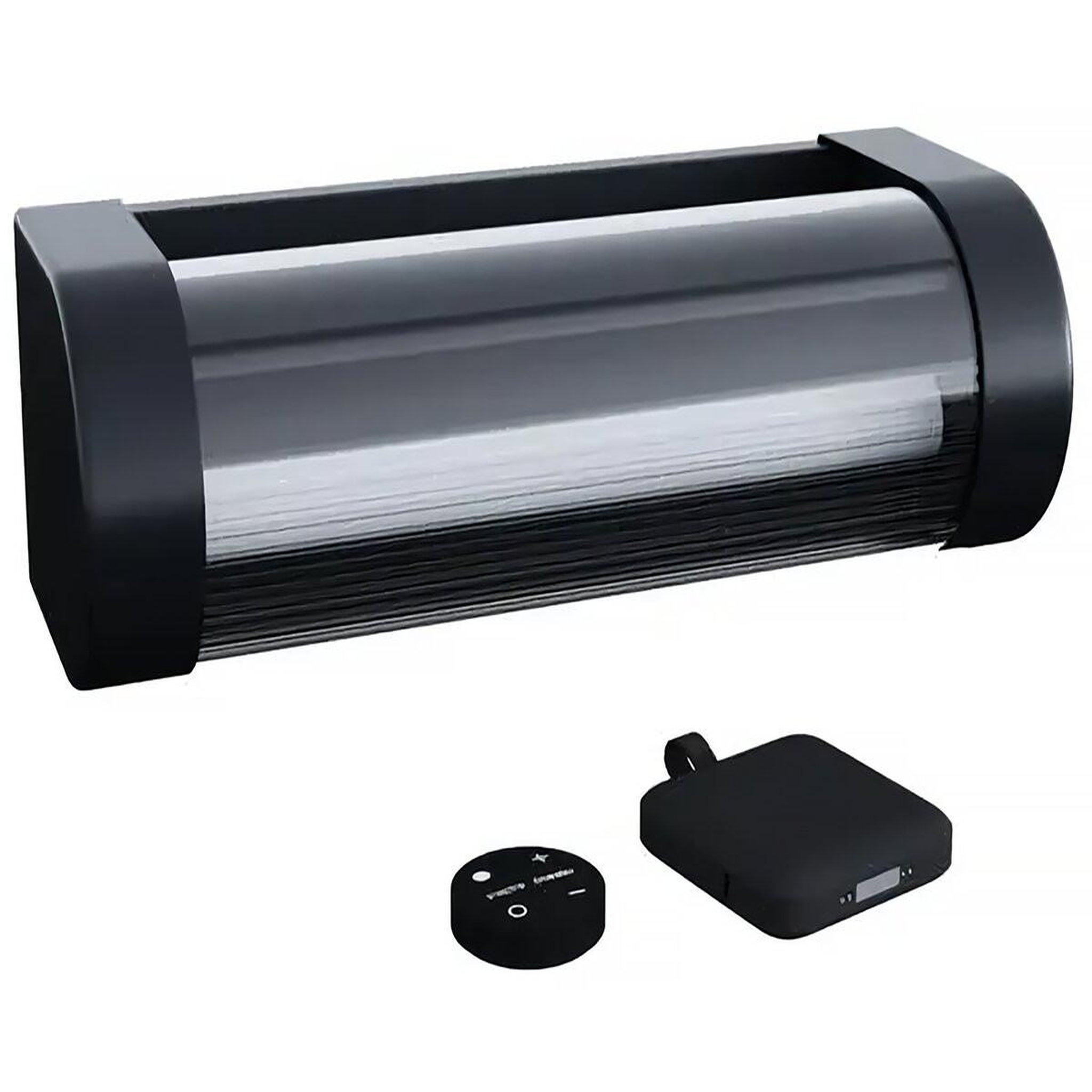 Habitat et Jardin Applique solaire et rechargeable booster   loma    150 à 900 lumen - noir