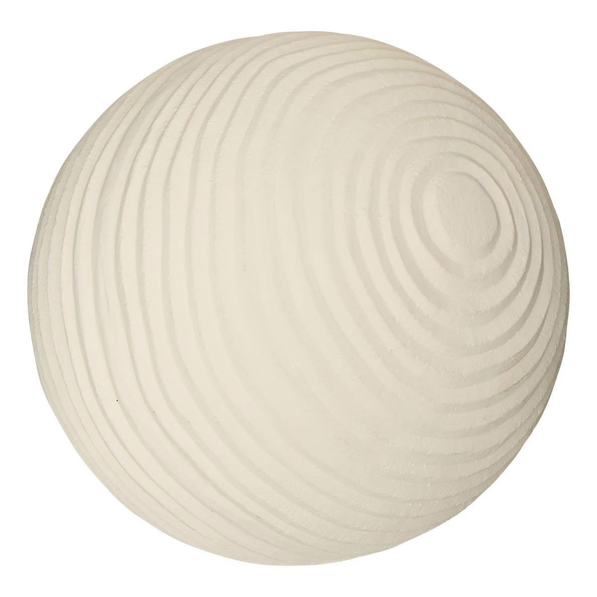 ATMOSPHERA Boule déco extérieur  bili  33cm blanc