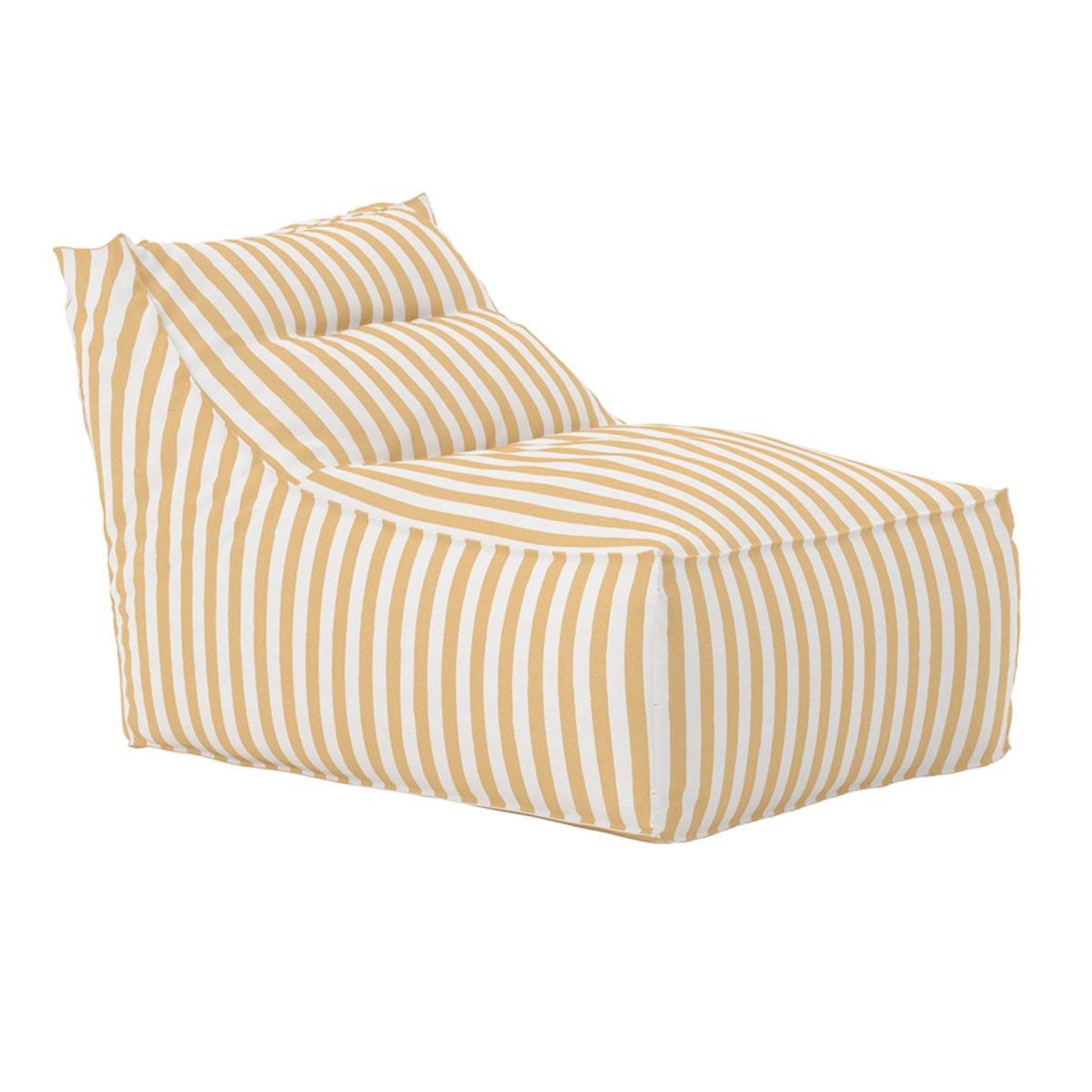 Paris Prix Bain de soleil à rayures  redang  118cm jaune & blanc