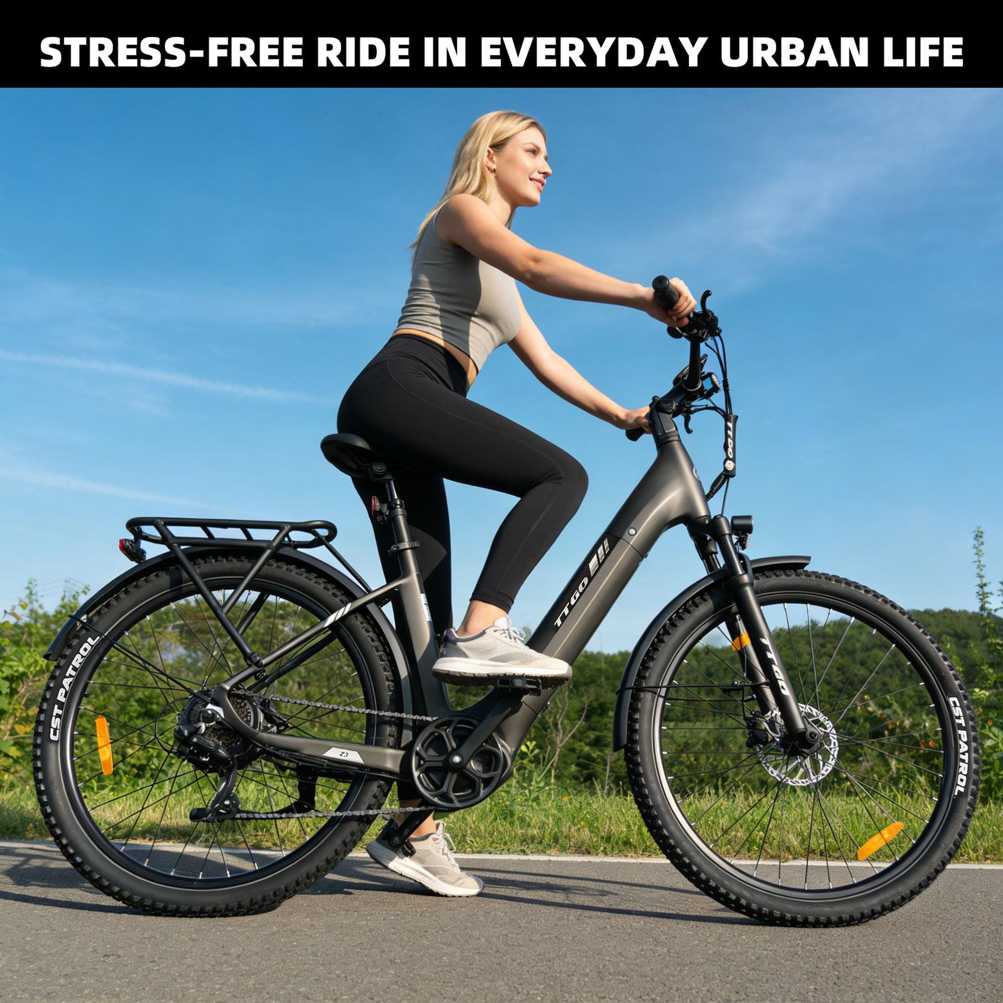 Voir la diapositive 5 : TTGO Vélo électrique urbain TTGO Z3 27,5''