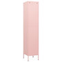 Voir la diapositive 5 : VIDAXL Armoire a casiers Rose 35x46x180 cm Acier