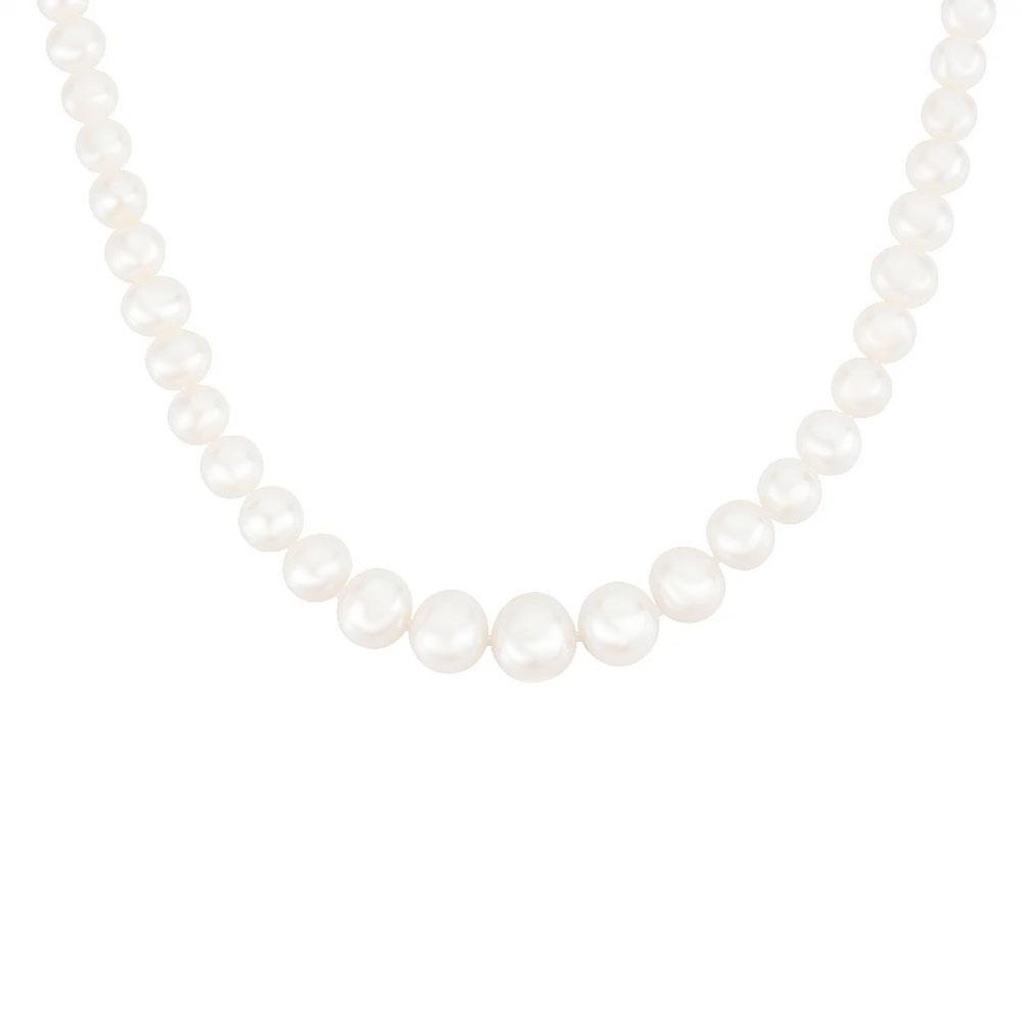 L'ATELIER D'AZUR Collier Or Jaune et Perles en Chute