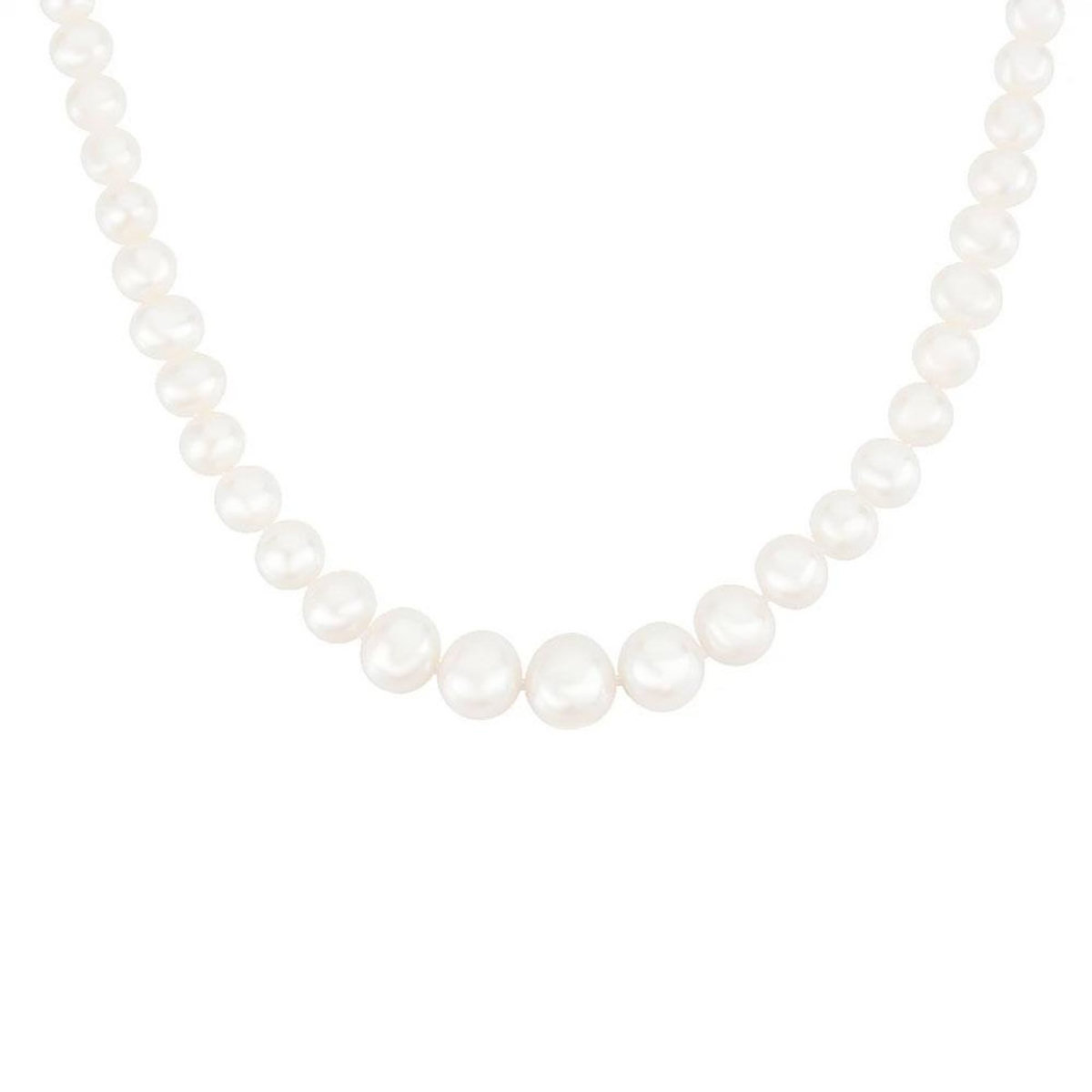 L'ATELIER D'AZUR Collier Or Jaune et Perles en Chute