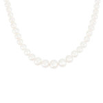 L'ATELIER D'AZUR Collier Or Jaune et Perles en Chute