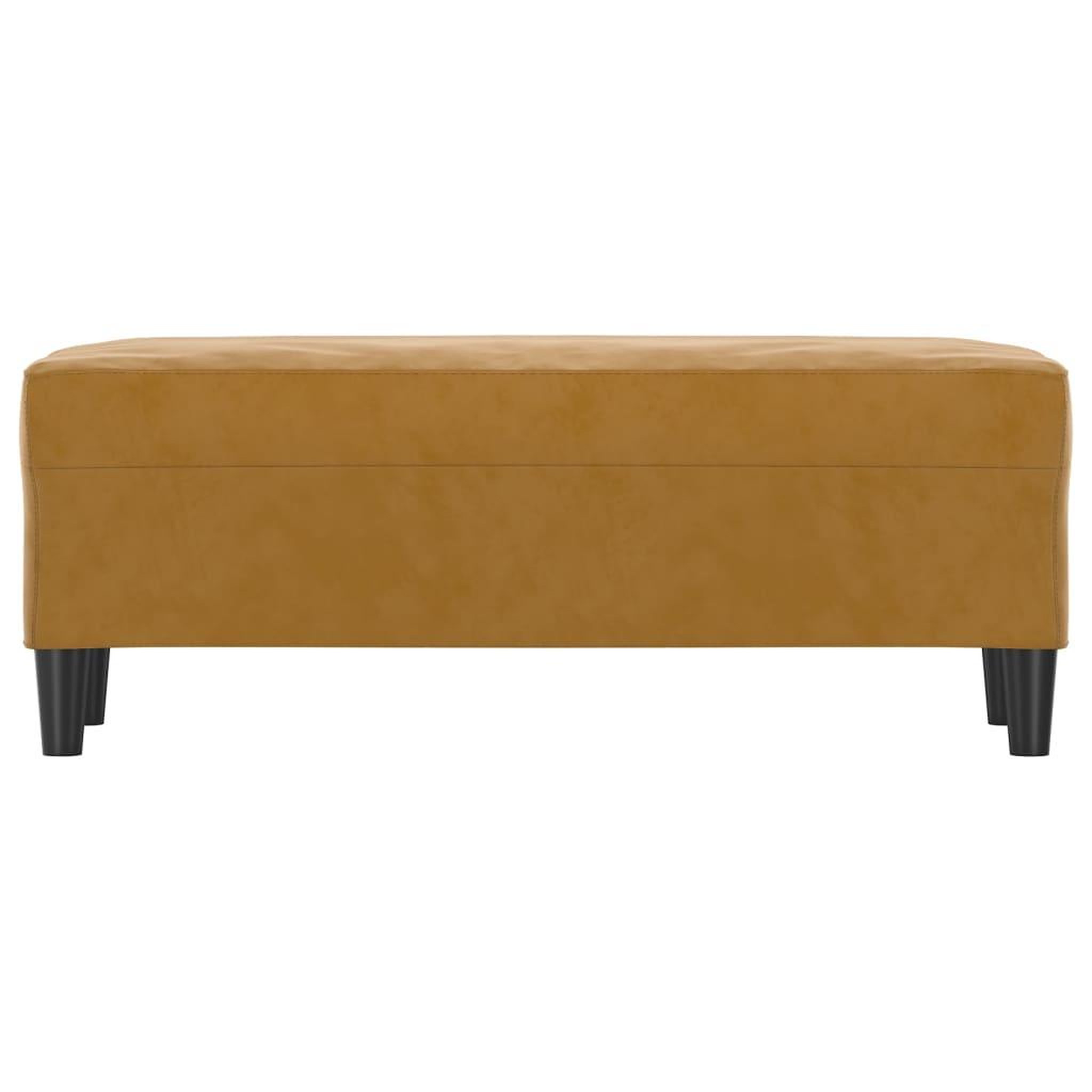 Voir la diapositive 3 : VIDAXL Banc Marron 100x35x41 cm Velours