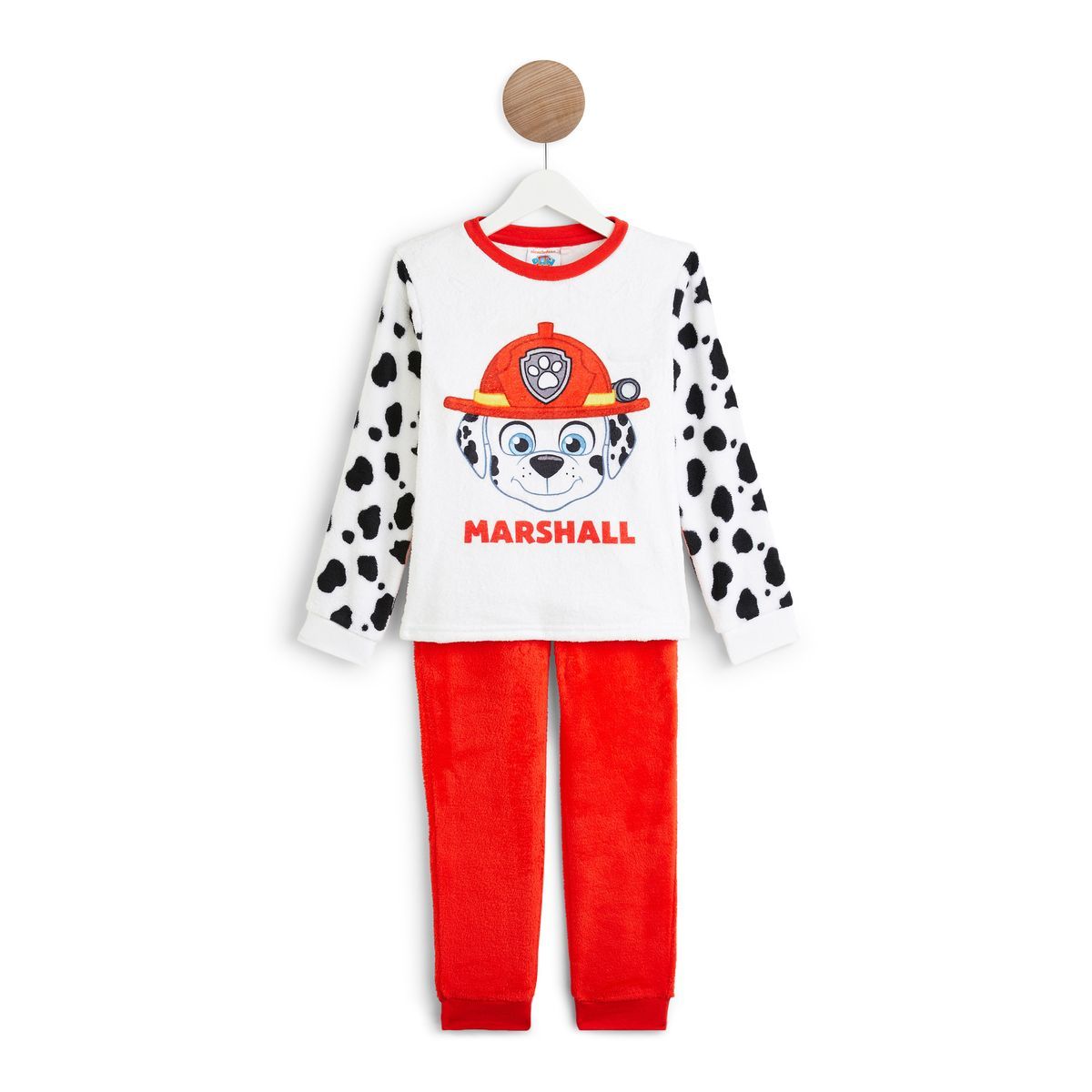 PAT PATROUILLE Ensemble pyjama peluche garçon