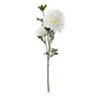 Voir la diapositive 1 : ATMOSPHERA Fleur Artificielle  Dahlia  62cm Blanc