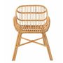 Voir la diapositive 2 : Paris Prix Chaise en Rotin  Ana  82cm Naturel