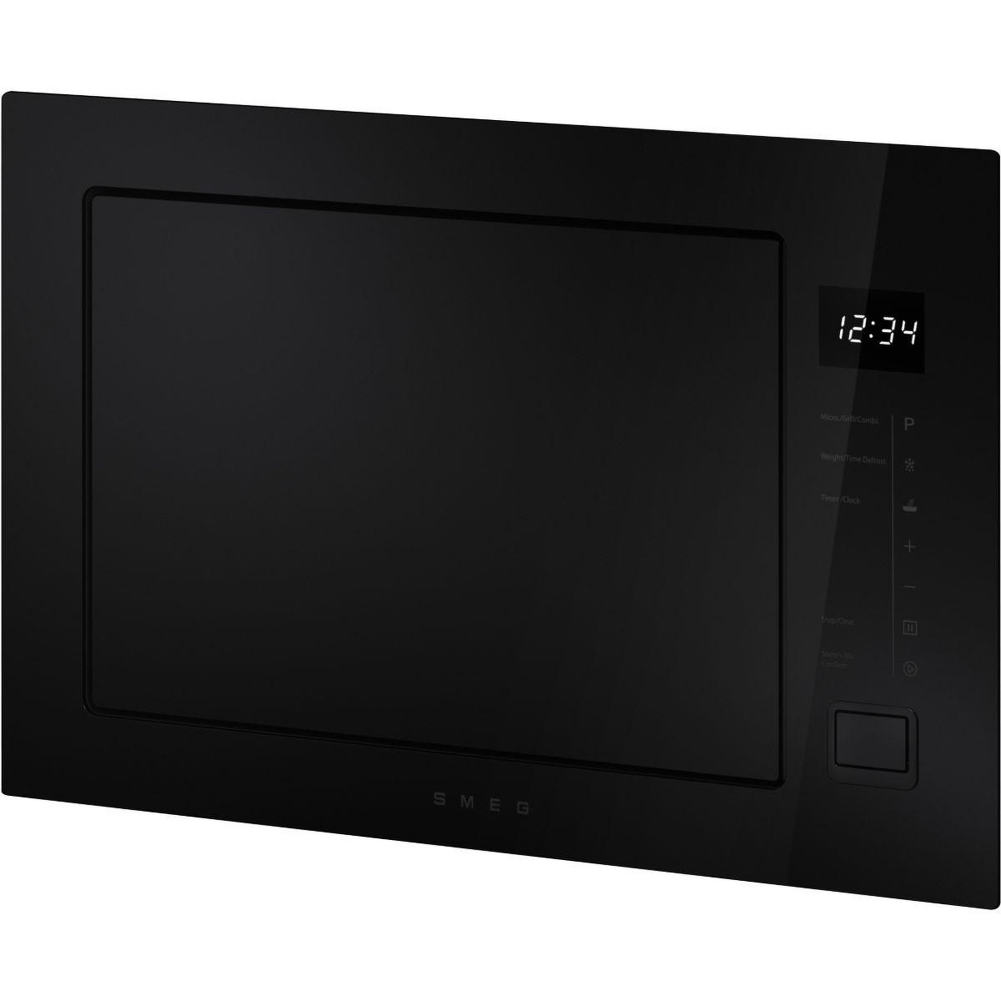 Voir la diapositive 2 : SMEG Micro ondes grill encastrable fmi225bi