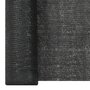 VIDAXL Filet brise-vue Noir 3,6x50 m PEHD 195 g/m^2