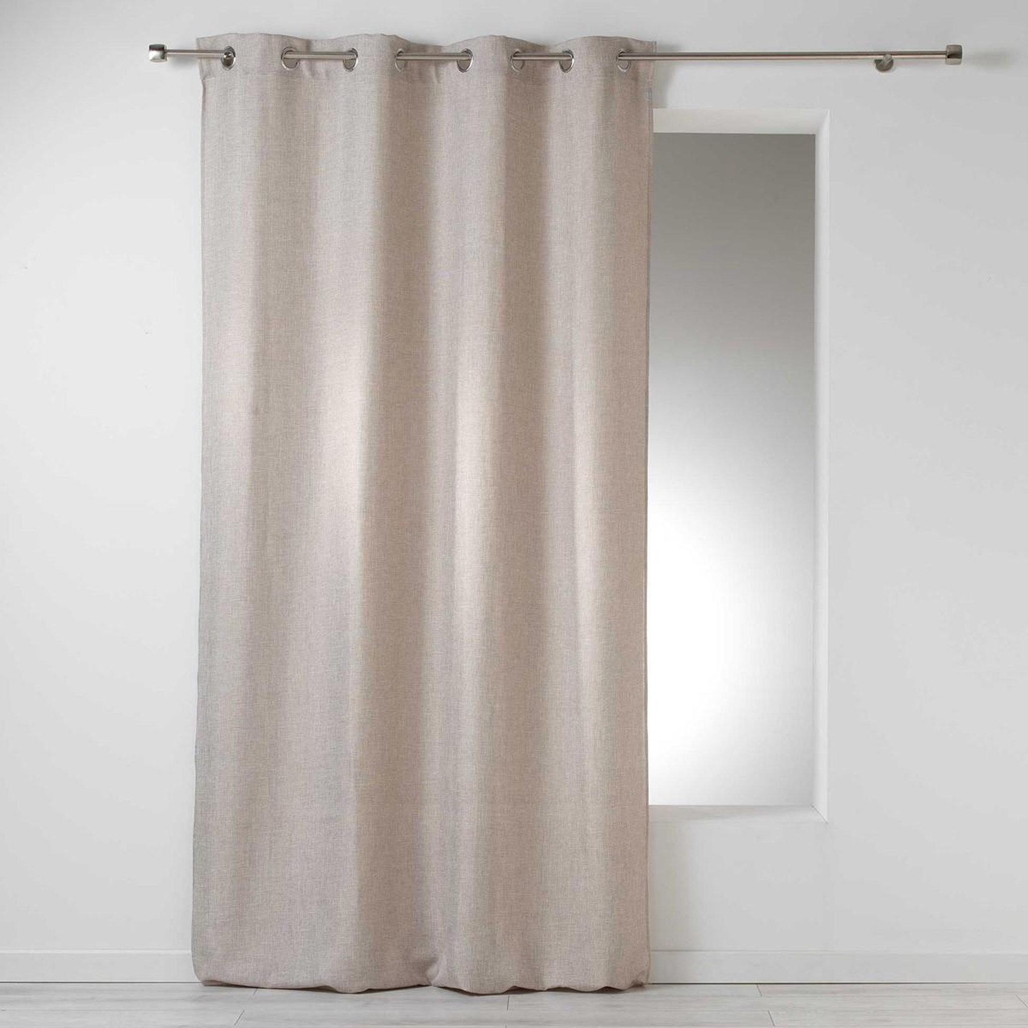 Douceur d'Intérieur Rideau à oeillets  select  140x260cm lin