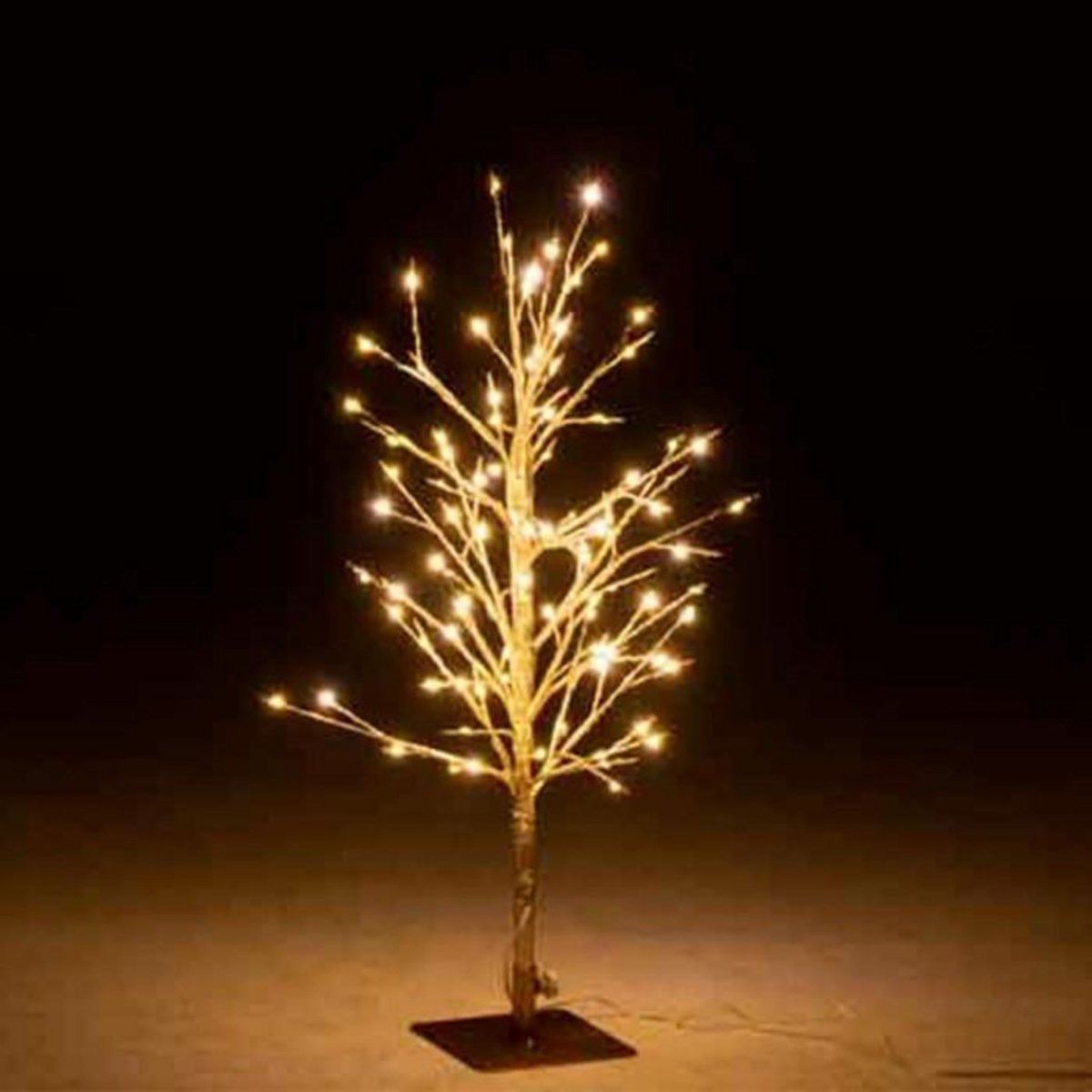 Paris Prix Arbre Déco Led en Métal  Dénudé  60cm Or