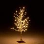 Voir la diapositive 3 : Paris Prix Arbre Déco Led en Métal  Dénudé  60cm Or