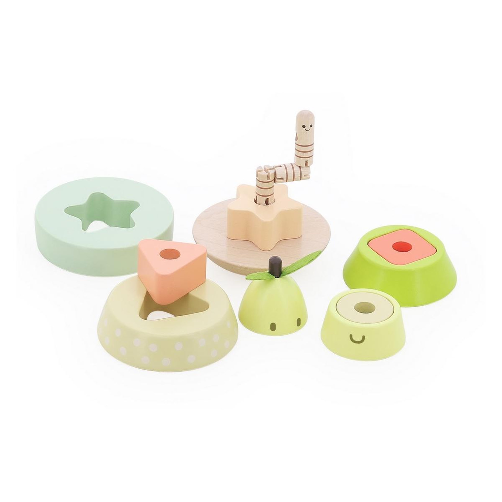 Voir la diapositive 2 : Vilac empilable surprise poire en bois