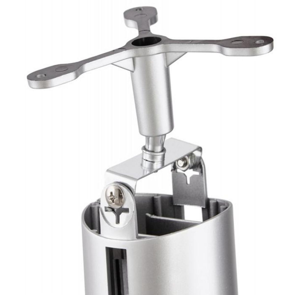 Paris Prix Gaine Passe-Câbles Pour Bureau  Flexible  80cm Argent