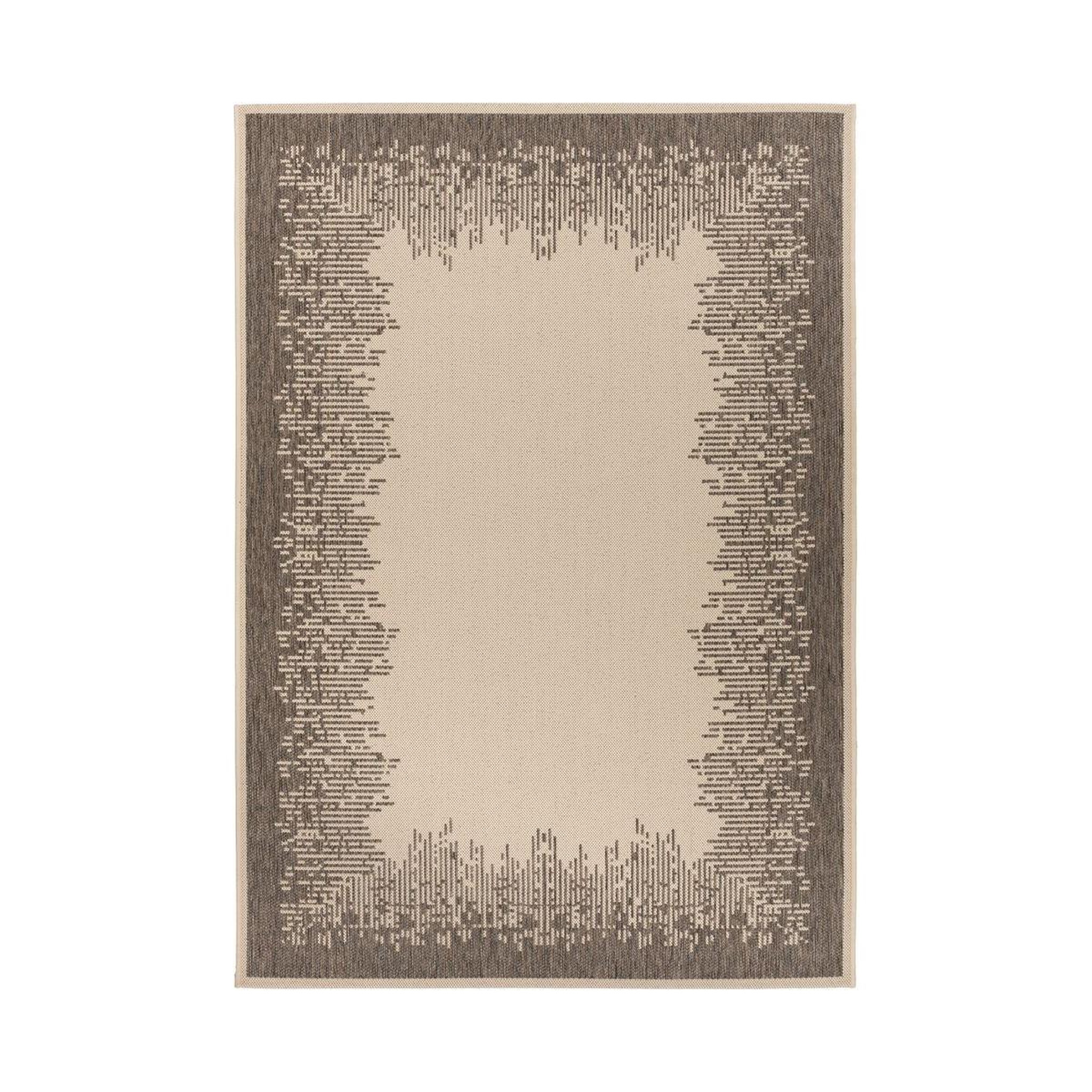 Voir la diapositive 1 : Paris Prix Tapis Imprimé à Poils Courts  Splash  Crème
