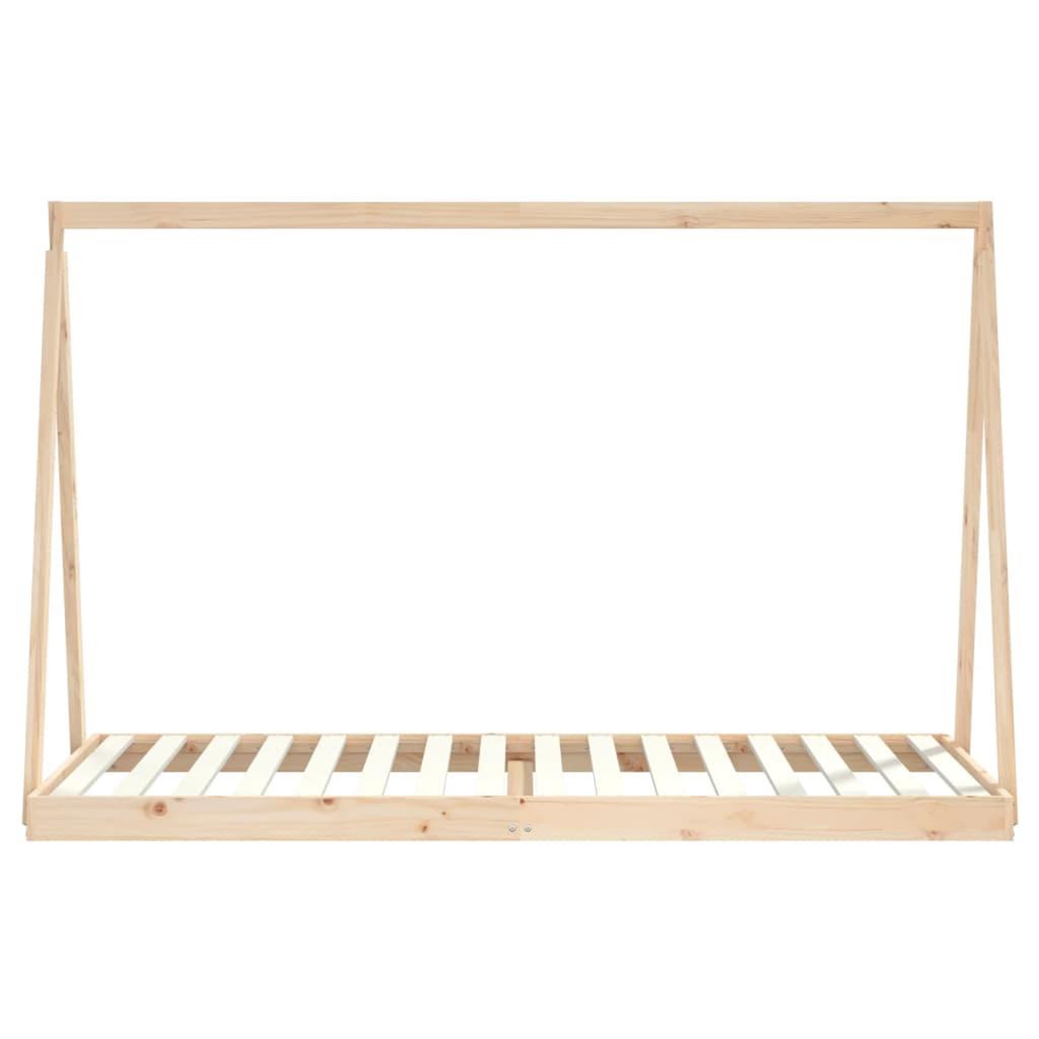 Voir la diapositive 4 : VIDAXL Cadre de lit pour enfants 90x200 cm bois de pin massif