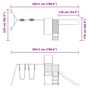 Voir la diapositive 6 : VIDAXL Aire de jeux d'exterieur bois massif de douglas