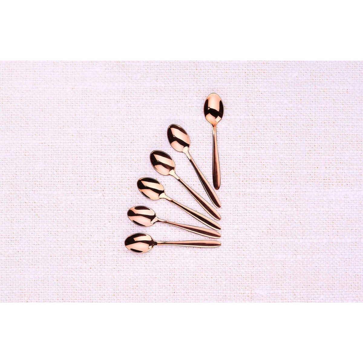 BJORN Coffret 6 petites cuillères KAJA - Copper