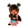 Voir la diapositive 1 : BANDAI Peluche Monchhichi Maman & Bébé - 20 cm - BANDAI