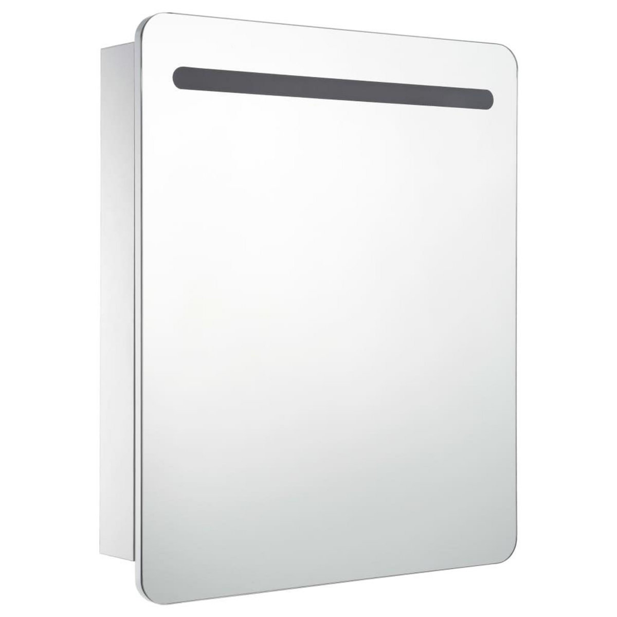 VIDAXL Armoire de salle de bain a miroir LED 68x9x80 cm