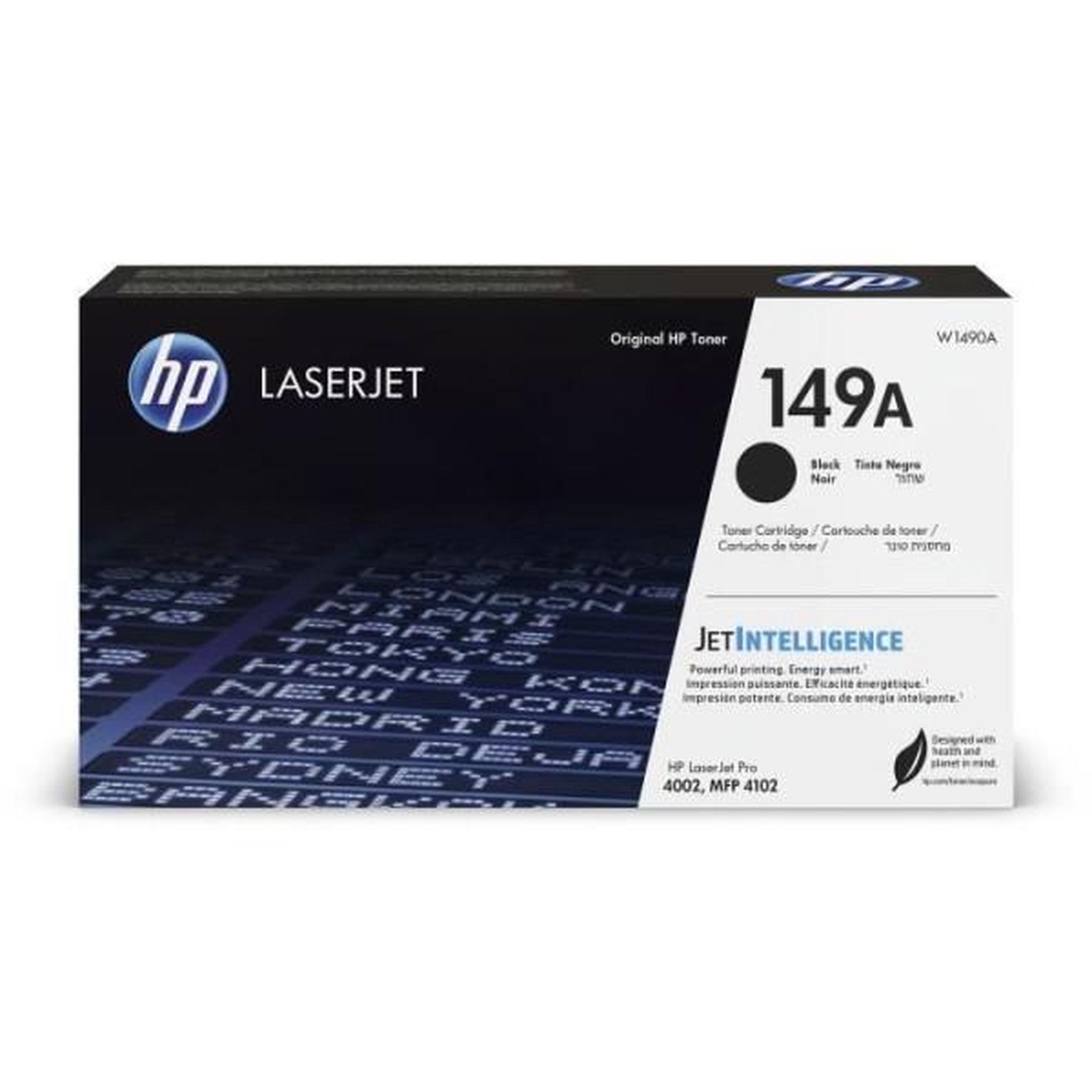 HP Cartouche de Toner HP 149A Noire Authentique (W1490A) pour HP LaserJet Pro 4002 / 4102 / MFP 4102 / 4002 / 4102