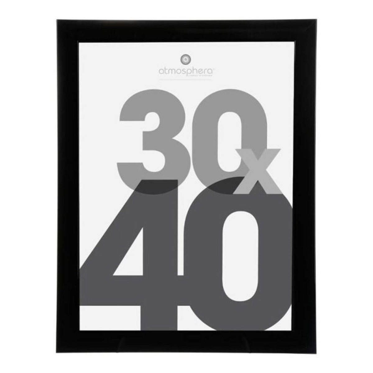 ATMOSPHERA Cadre Photo  Classique  30x40cm Noir