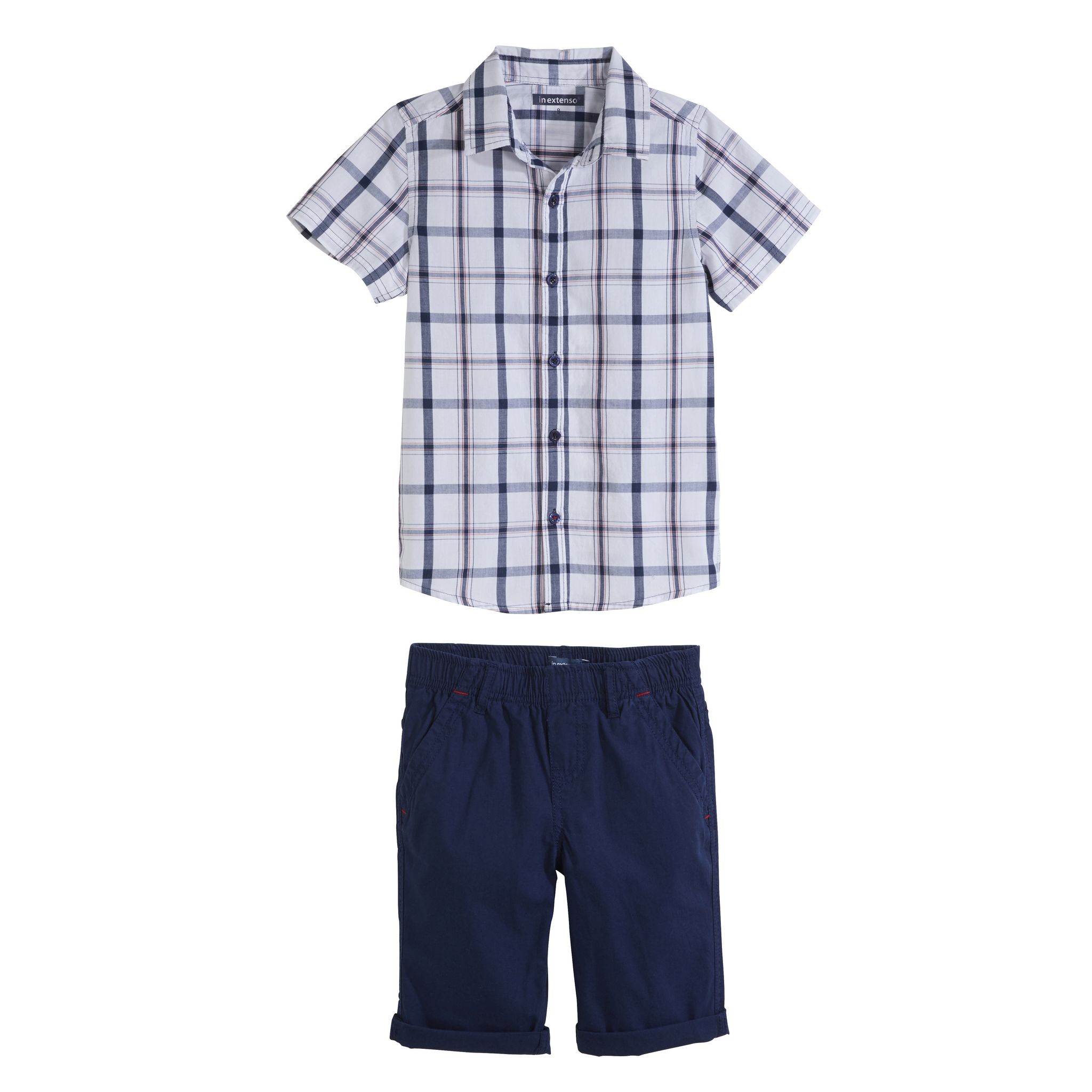 ENSEMBLE T-SHIRT + BERMUDA BOSS pour GARCON | Kids around