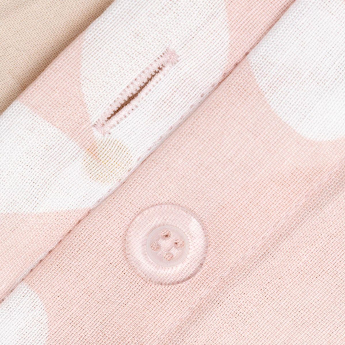 ATMOSPHERA Parure de lit enfant motifs cœurs BILLIE - 48 fils/cm² - 140 x 200 cm