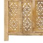 Voir la diapositive 5 : VIDAXL Cloison de separation 4 panneaux 160x165 cm Bois de manguier