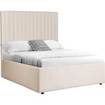 Habitat et Jardin Lit avec coffre  Mia  - 140 x 190 cm - Beige
