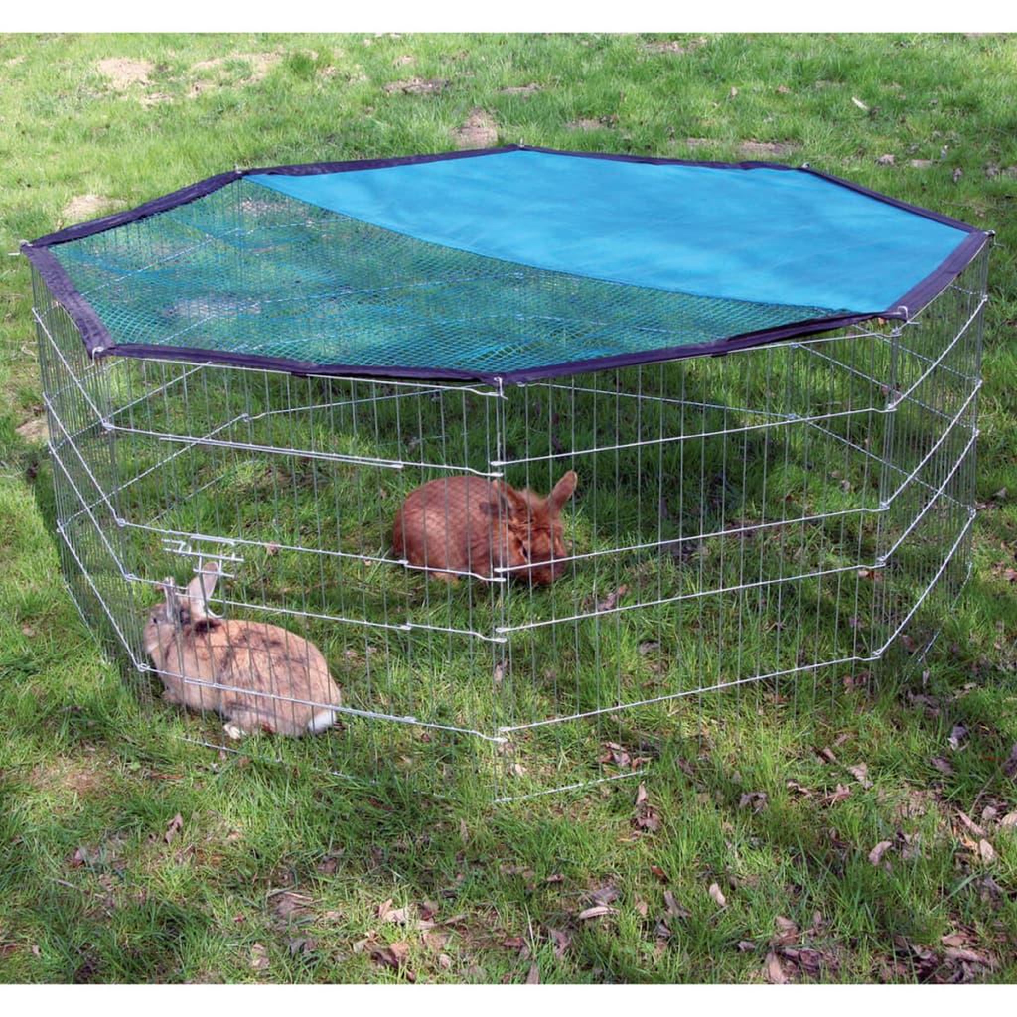 Voir la diapositive 1 : KERBL Kerbl Enclos d'exterieur pour animaux de compagnie Octogonal